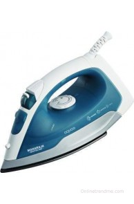 Maharaja Whiteline Aquao SI-101 Steam Iron(White & Blue)